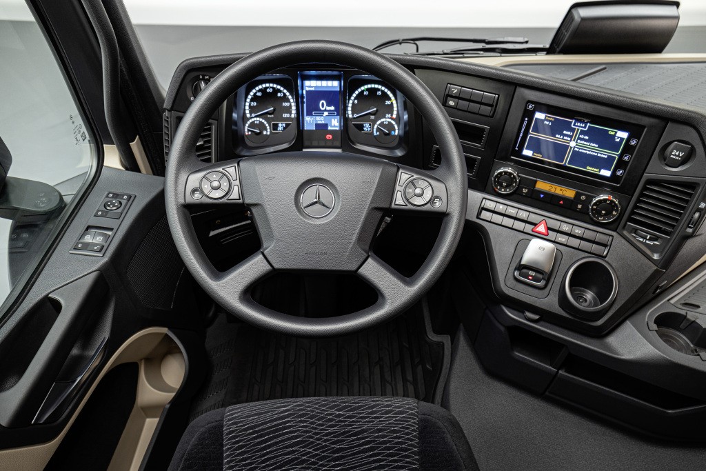 Interior classic do Mercedes-Benz Actros