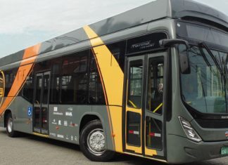 Ônibus 100% elétrico da UFSC recebe tração Eletra