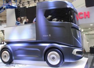 VisionX: conceito de caminhão futuro da Bosch
