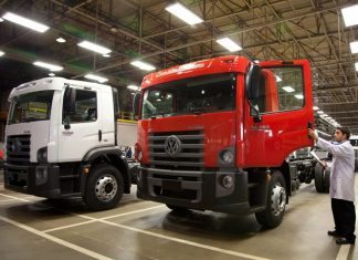 Mercado de caminhões cai 31,55% até outubro