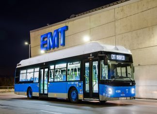 Scania entrega 80 ônibus movidos a gás na Espanha