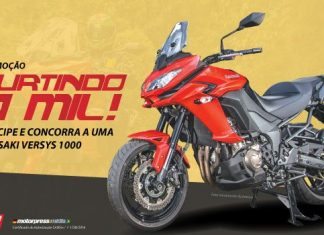 Curtindo a Mil: Concorra a uma Kawasaki Versys