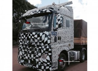New Actros em testes