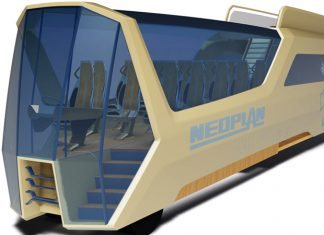 O ônibus do futuro é autônomo, transparente e seguro