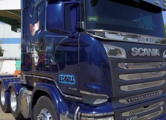 Scania R 730 ‘Batman’ em operação na América Latina