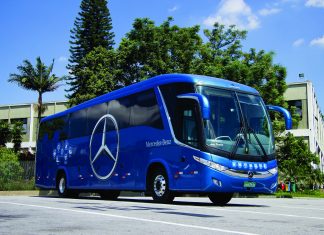 Mercedes introduz padrão europeu de segurança no O-500