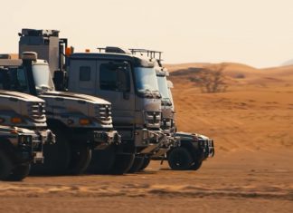 Mercedes-Benz e os mestres do deserto