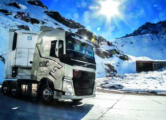 Tecnologias Volvo tornam viagens na América do Sul mais seguras