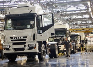 Mercado de caminhões cresce 56,71% até fevereiro