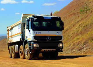 Actros 4844 é “Rei do Minério” da Mercedes-Benz
