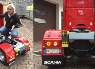 R 500 é Scania de controle remoto de R$ 260 mil