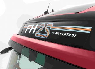Volvo mostra edição comemorativa global dos 25 anos do FH