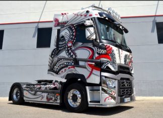 Renault Trucks transforma o T 520 em arte