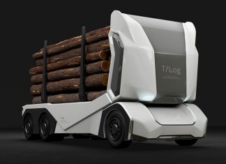 T-Log: caminhão elétrico para madeira da Einride