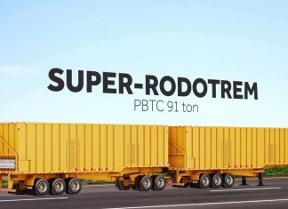 Circulação de super rodotrem de 91 t está suspensa