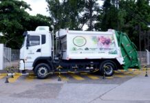 Caminhão BYD com tecnologia de filtragem de poluentes da MANN