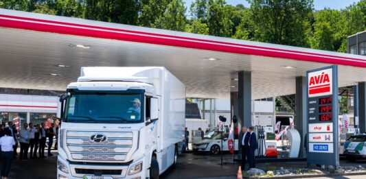 Hyundai Xcient Fuelcell na Suíça