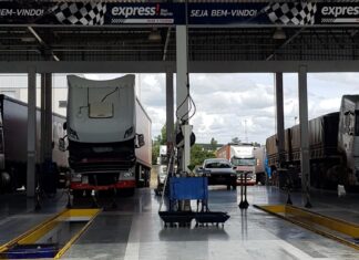 Box Express da rede DAF