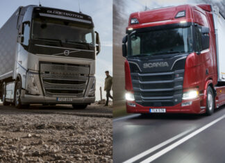Scania dispara em direção a liderança de caminhões pesados Volvo e Scania
