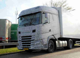 Novo DAF XF é flagrado na Holanda