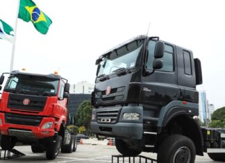 Tatra apresenta os caminhões 6×6 que serão montados pela TatraBras ainda este ano