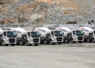 Polimix reforça frota de caminhões betoneiras para atender crescimento da construção Volvo VM Light Mixer Polimix