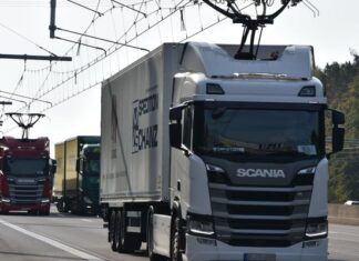Treta envolvendo Scania e Mercedes-Benz por causa de estrada eletrificada
