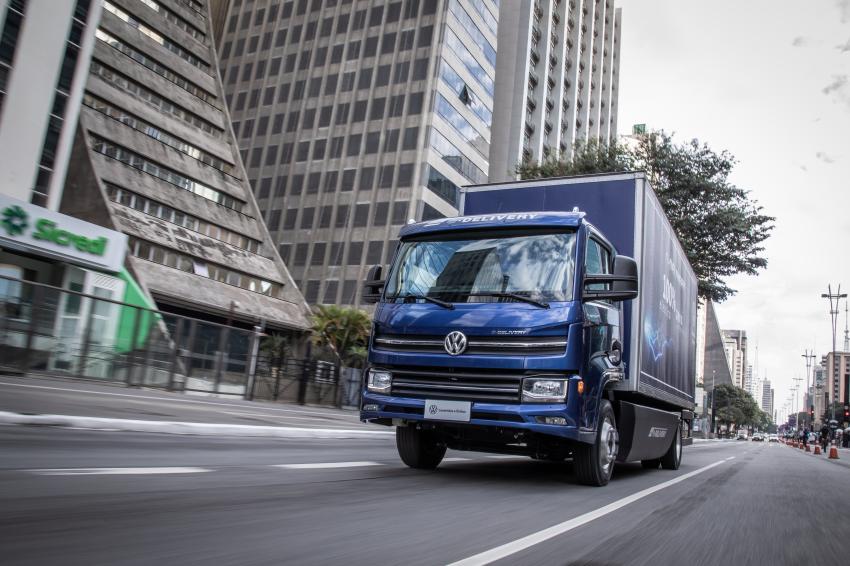 Estreia mundial do novo VW e-Delivery