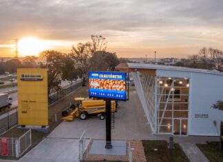 O Colheitômetro é uma ferramenta, lançada pela New Holland, que mostra os números da colheita das principais commodities agrícolas produzidas no País
