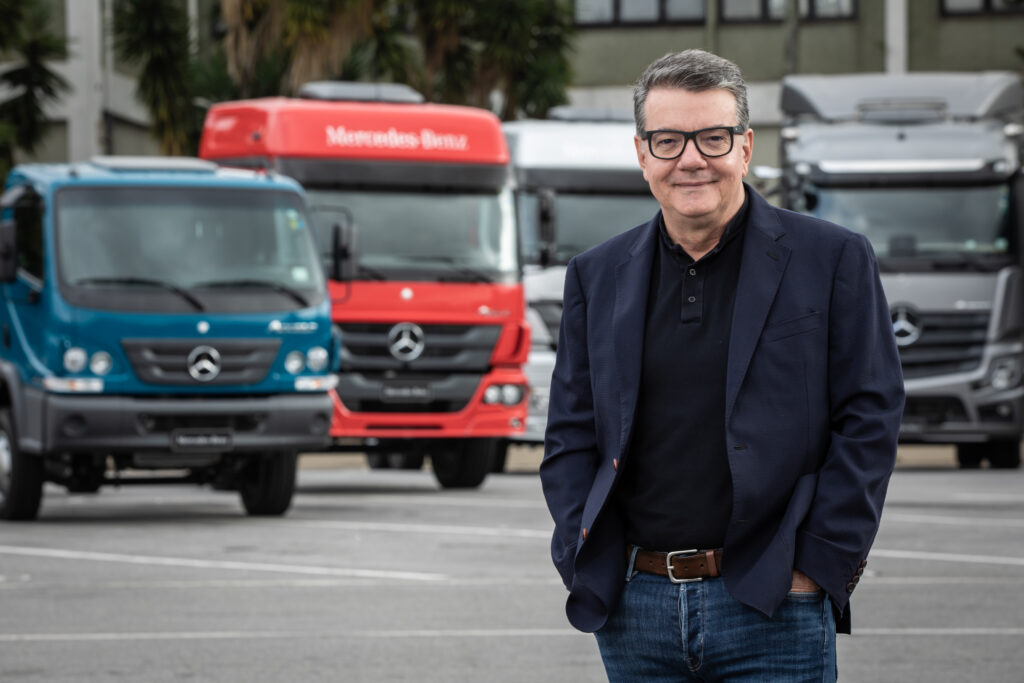 Roberto Leoncini Vice Presidente de Vendas e Marketing Caminhoe e Onibus da Mercedes Benz do Brasil
