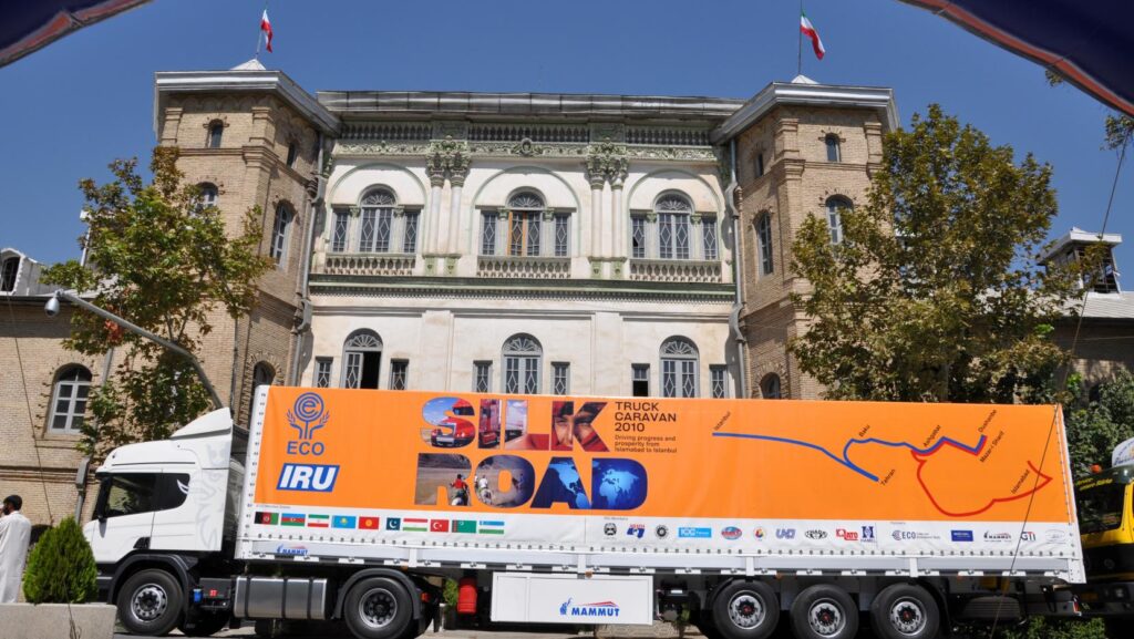 silk road truck project middle east