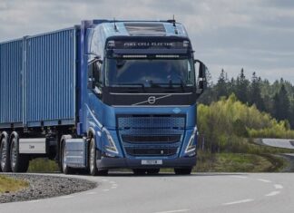 Volvo planeja teste em operação real com caminhões movidos a hidrogênio verde Volvo