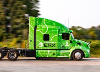Caminhão a baterias alimentadas por GNV chega ao mercado em 2023 Caminhão a baterias alimentada por GNV chega ao mercado em 2023