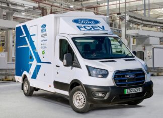 Ford testa E-Transit movida a células de hidrogênio