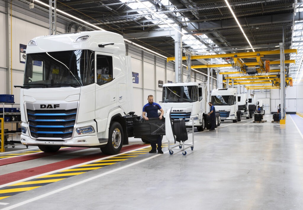 3 DAF Electric Truck Assembly officially opened