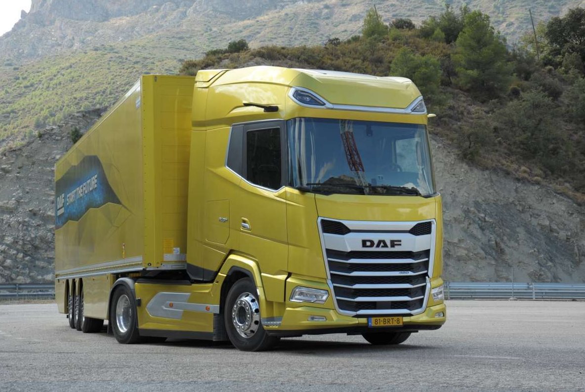 DAF produziu na Europa quase 70 mil caminhões em 2023