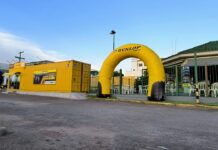 Dunlop pneus inaugura duas lojas containers no País
