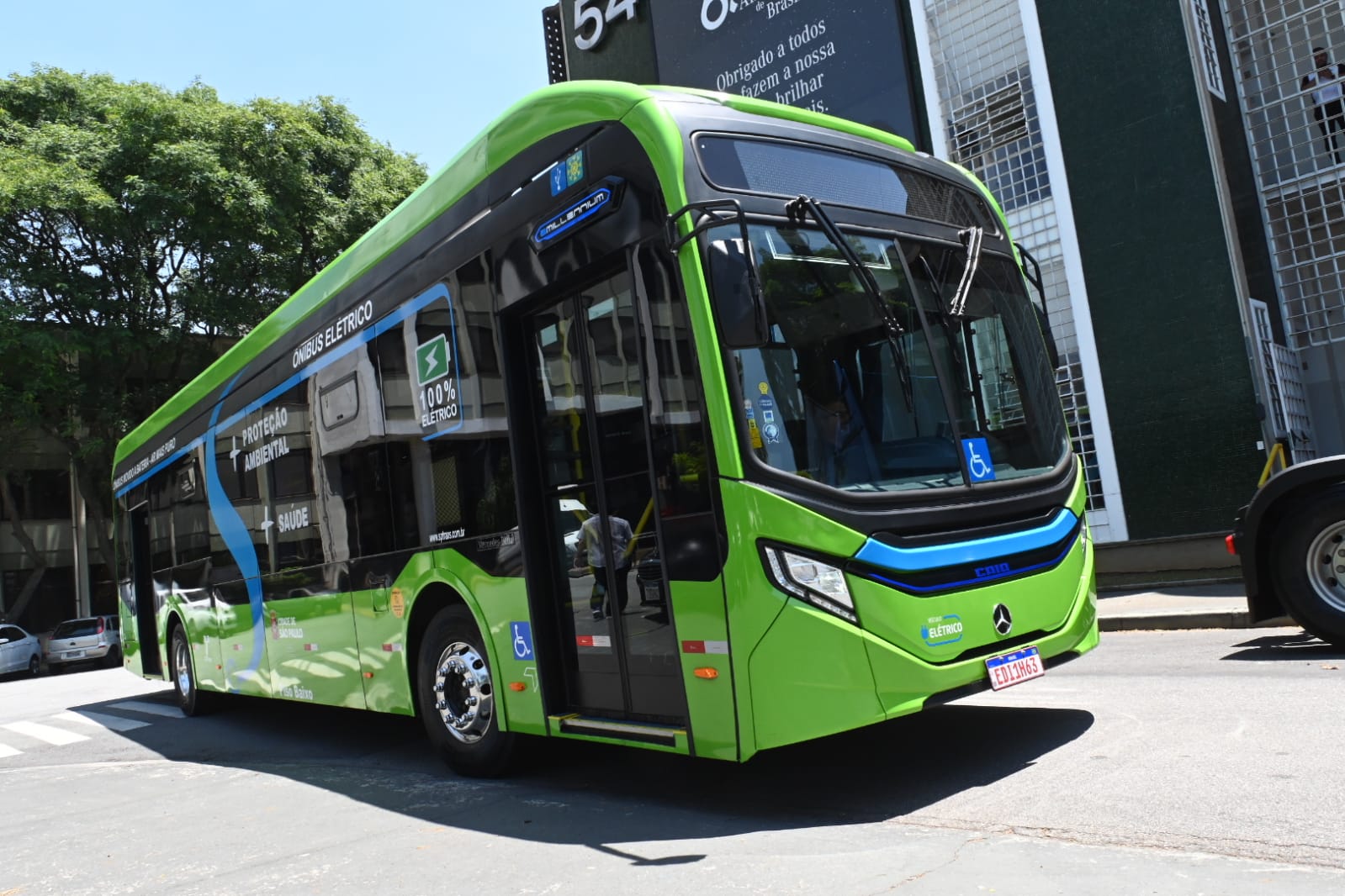 Ônibus elétrico da Mercedes-Benz chega à Argentina