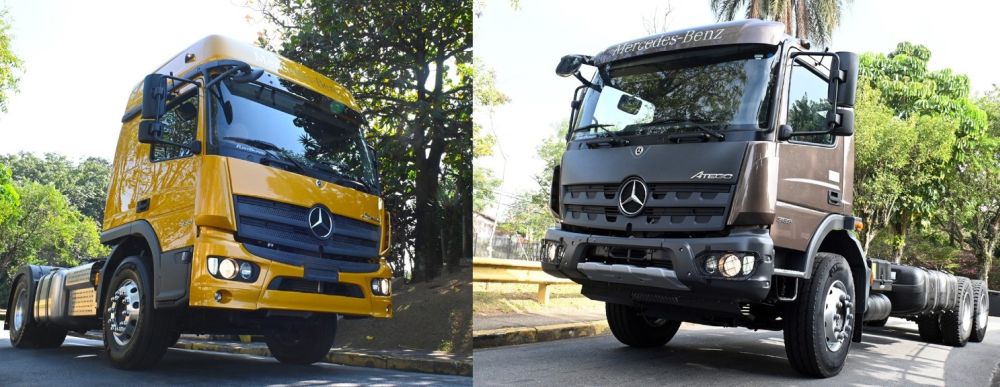 Mercedes-Benz lança Atego pesado para operações de curtas e médias distâncias