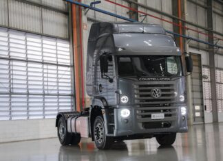 Volkswagen vende Constellation 480 4×2 para o transporte de areia