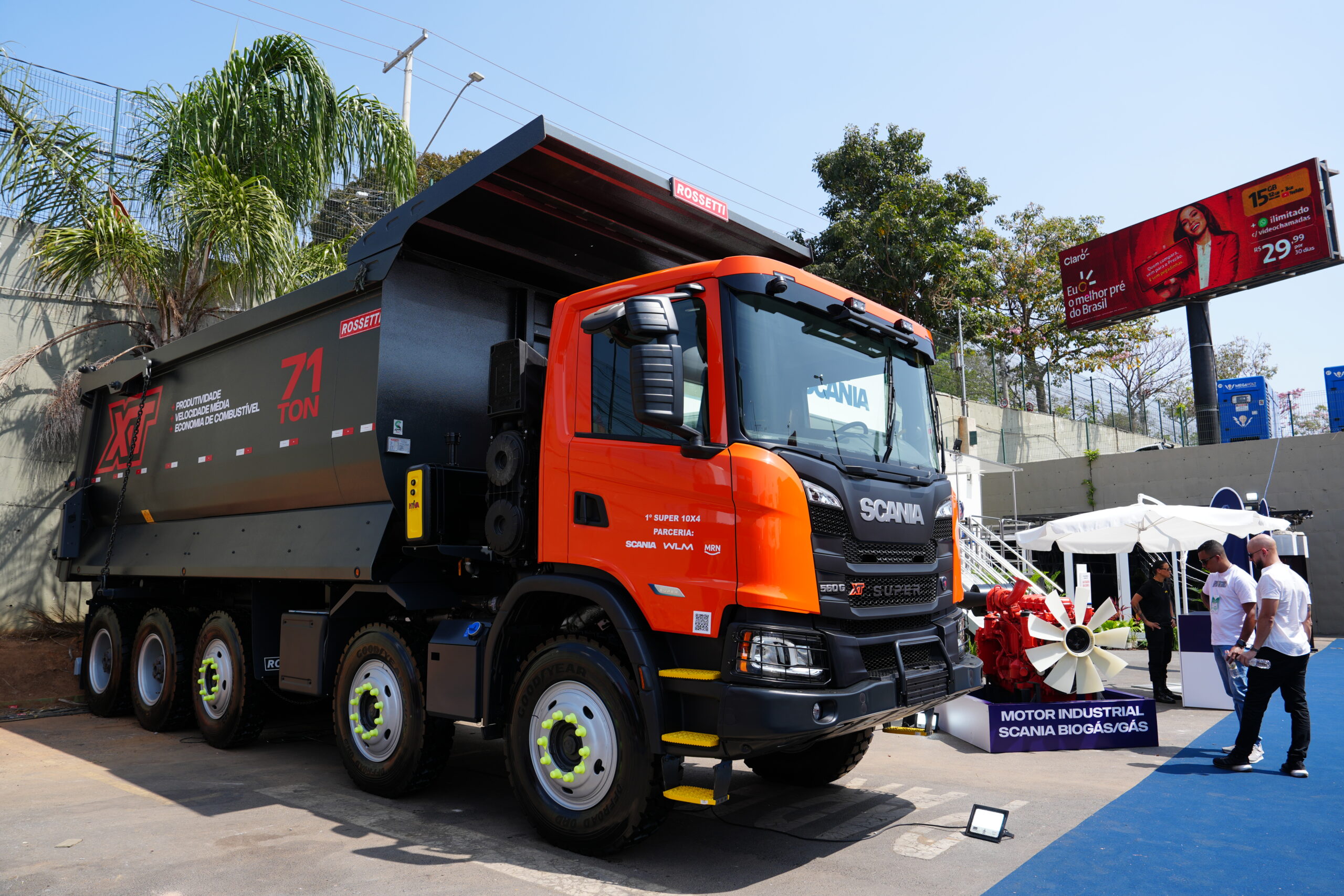 Scania lança caminhão de 71 toneladas de PBT para operar em mineradoras