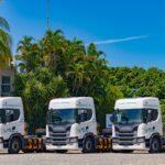 Caminhões Scania a biometano para a Gás Verde