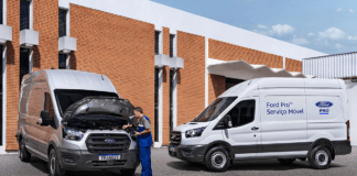 Novo Serviço Móvel da Ford leva a oficina até o cliente