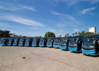 Viação Águia Branca amplia frota com ônibus Marcopolo G8
