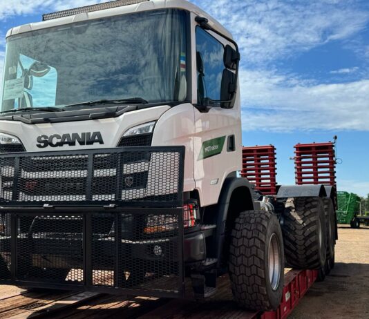 Agrishow: Scania 560 G com mais capacidade para o transbordo