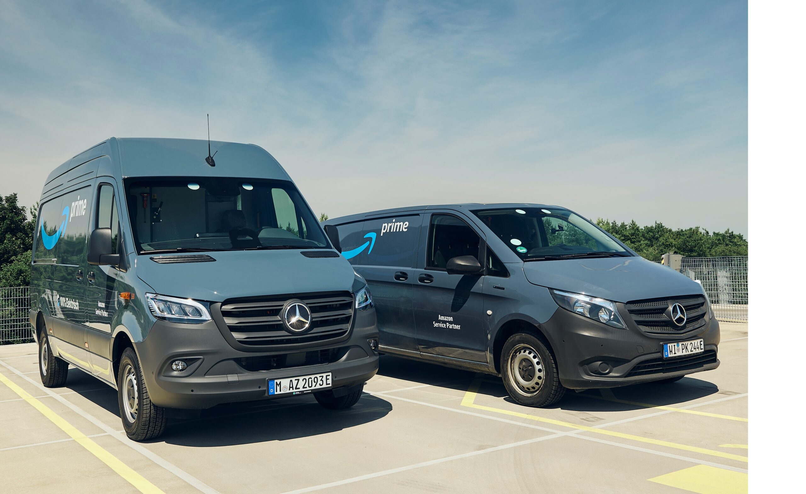 Mercedes-Benz entrega cerca de 5 mil vans para a Amazon