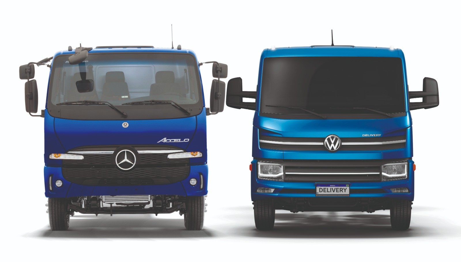 Caminhões leves MB Accelo e VW Delivery se destacam na faixa de 9 T