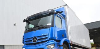 Mercedes-Benz eActros 400 roda mais de 400 km sem recarga