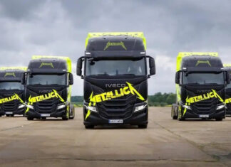 Dia do Rock: empresário compra Iveco S-Way Metallica Empresário compra Iveco S-Way Metallica e emociona esposa com surpresa