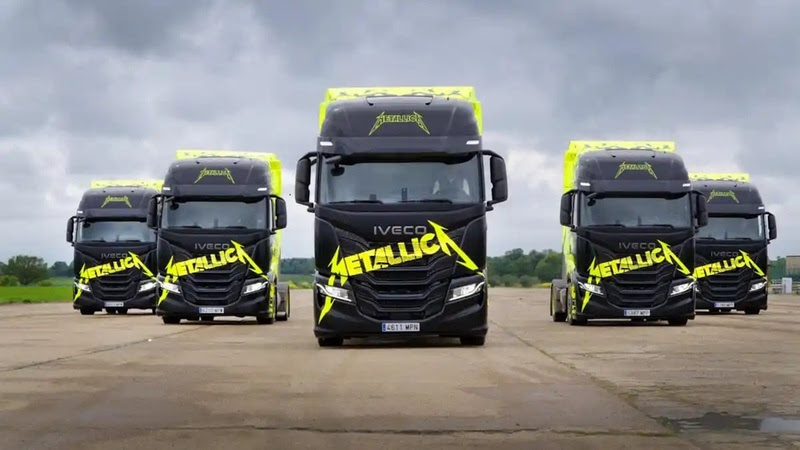 Dia do Rock: empresário compra Iveco S-Way Metallica